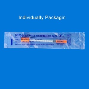 32G (6mm) 0.5 ml Syringe