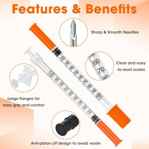 31G (6mm) 1ml Syringe
