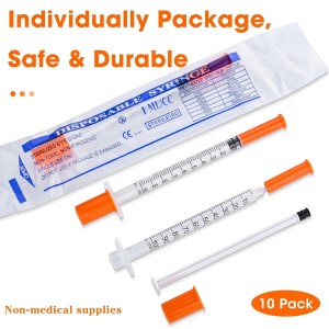 31G (6mm) 1ml Syringe